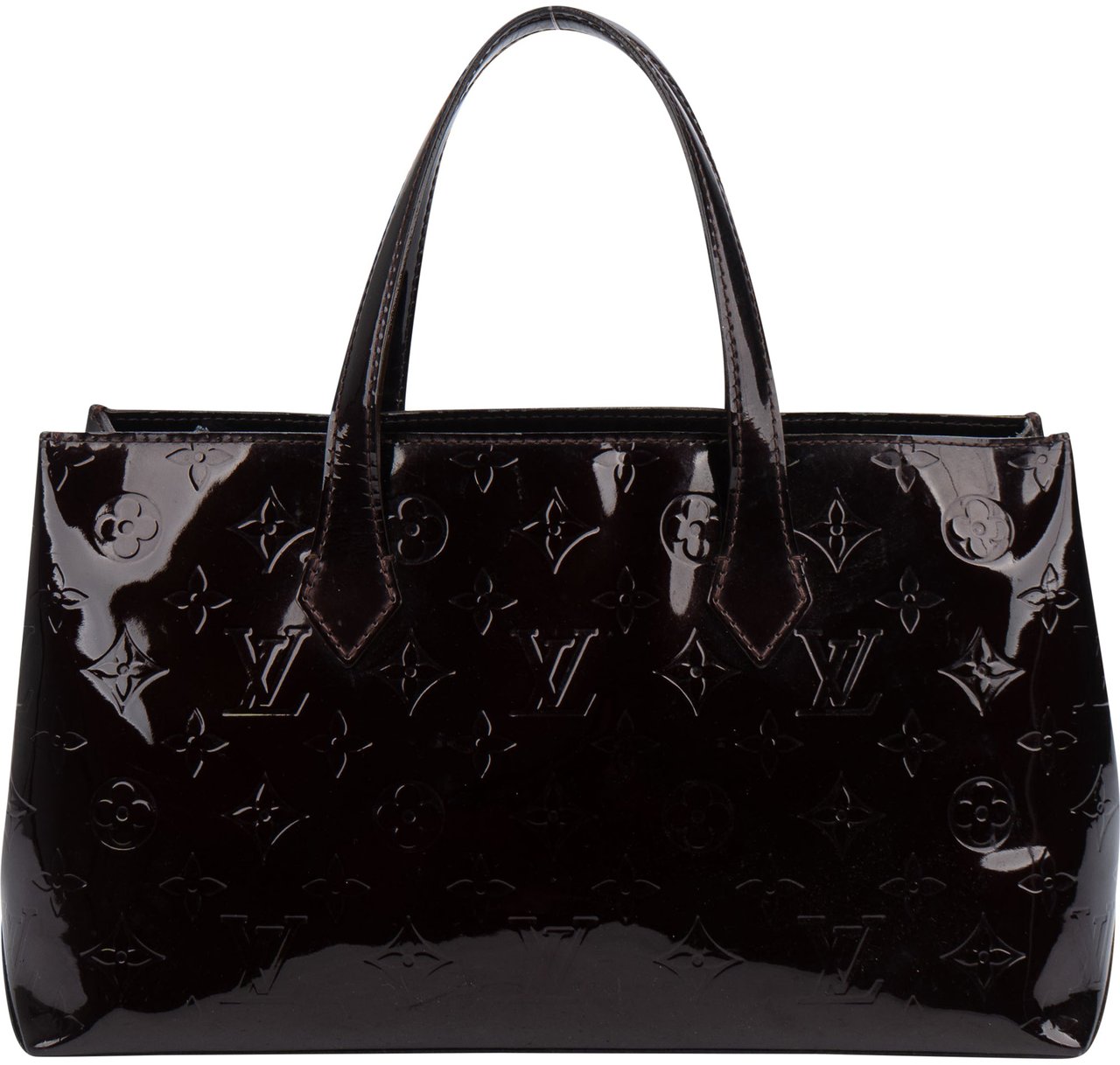 Louis Vuitton Louis Vuitton Vernis Monogram Wilshire Handbag Divers