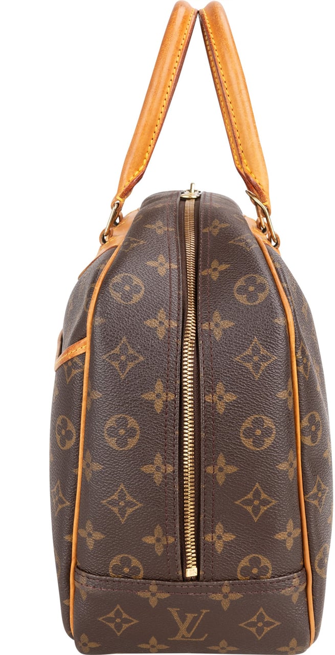 Louis Vuitton Louis Vuitton Canvas Monogram Deauville Handbag Bruin