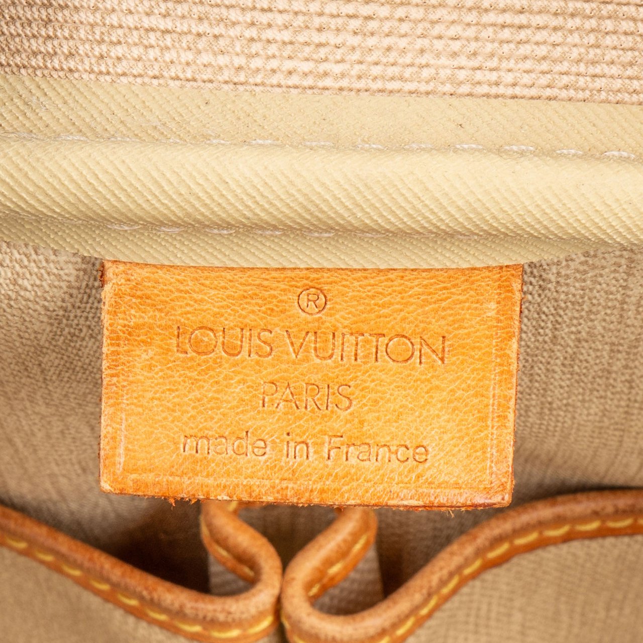 Louis Vuitton Louis Vuitton Canvas Monogram Deauville Handbag Bruin