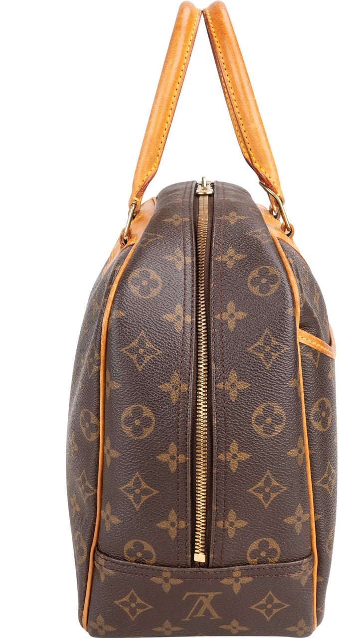 Louis Vuitton Louis Vuitton Canvas Monogram Deauville Handbag Bruin