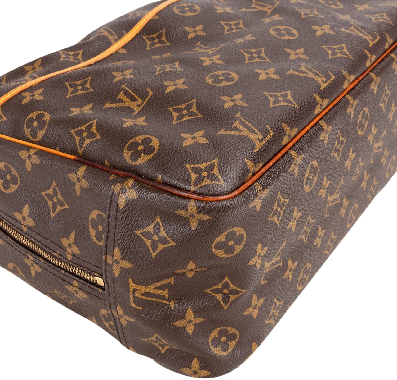 Louis Vuitton Louis Vuitton Canvas Monogram Deauville Handbag Bruin
