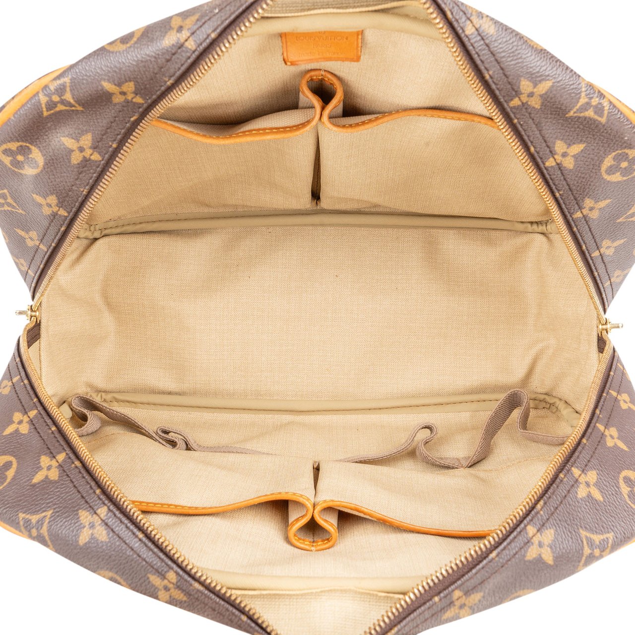 Louis Vuitton Louis Vuitton Canvas Monogram Deauville Handbag Bruin
