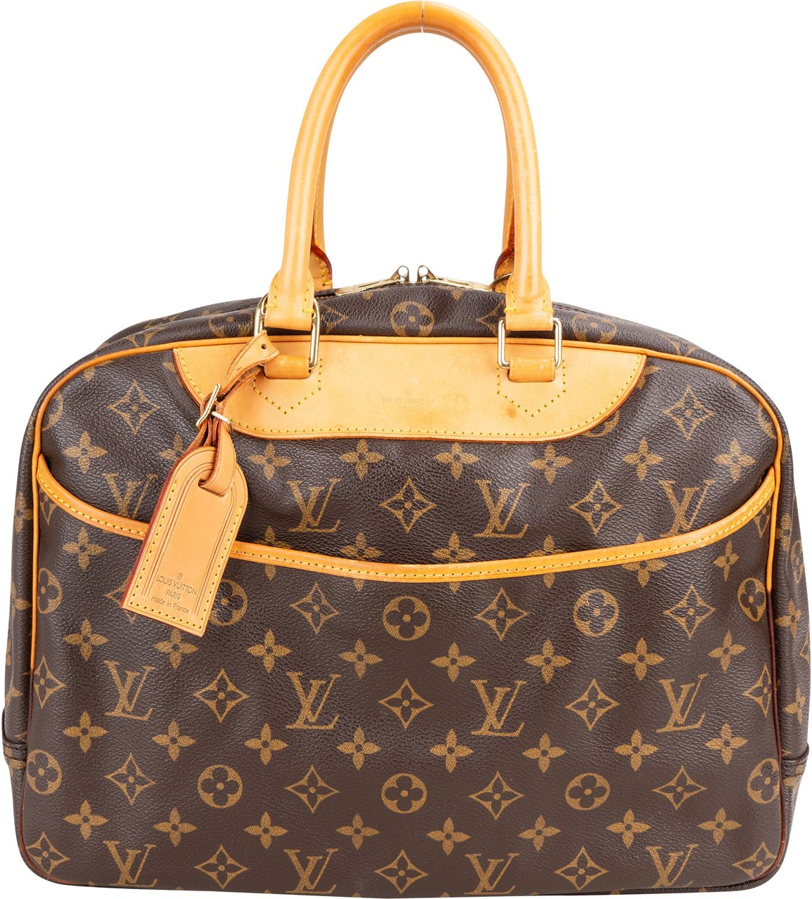 Louis Vuitton Louis Vuitton Canvas Monogram Deauville Handbag Bruin
