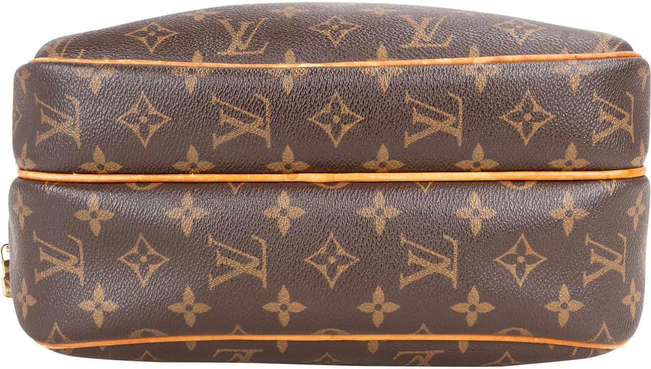 Louis Vuitton Louis Vuitton Canvas Monogram Reporter PM Crossbody Bag Bruin