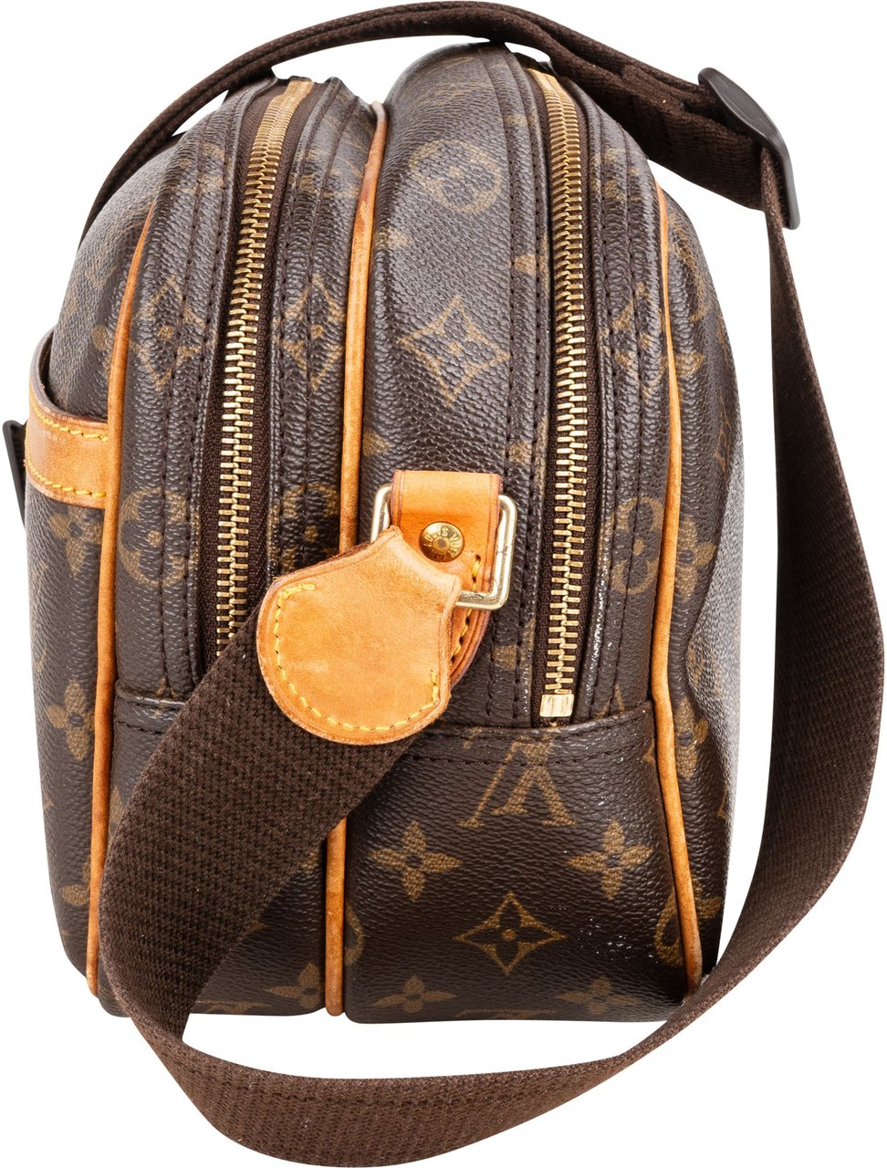 Louis Vuitton Louis Vuitton Canvas Monogram Reporter PM Crossbody Bag Bruin