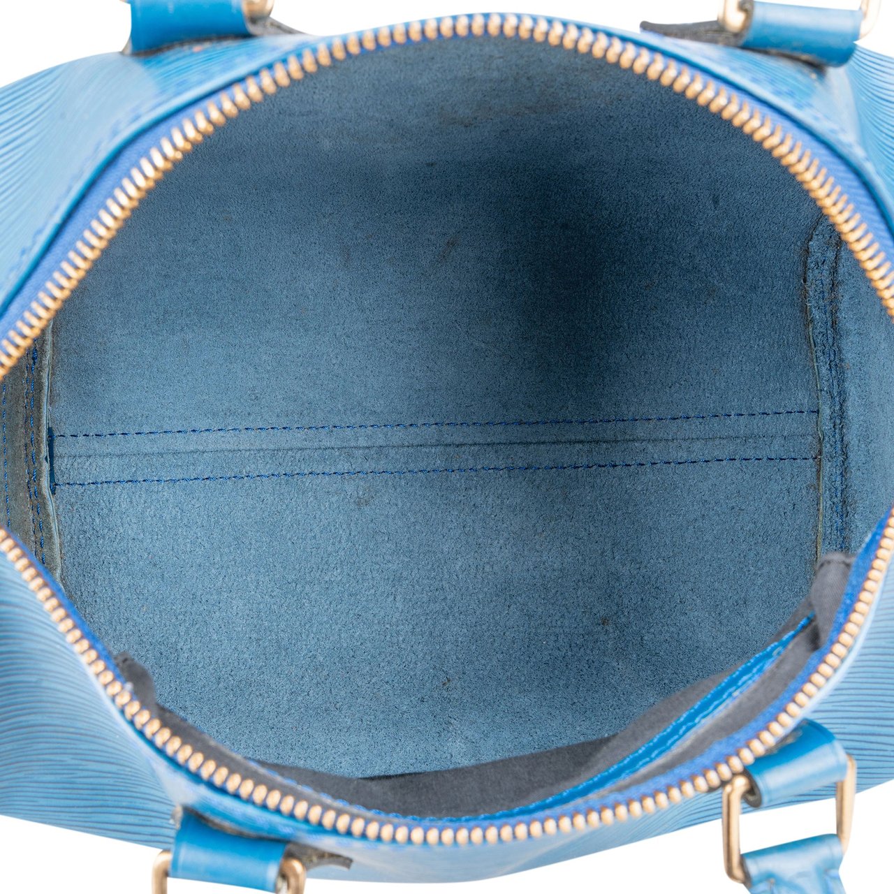 Louis Vuitton Louis Vuitton Bleu Epi Leather Speedy 25 Handbag Blauw