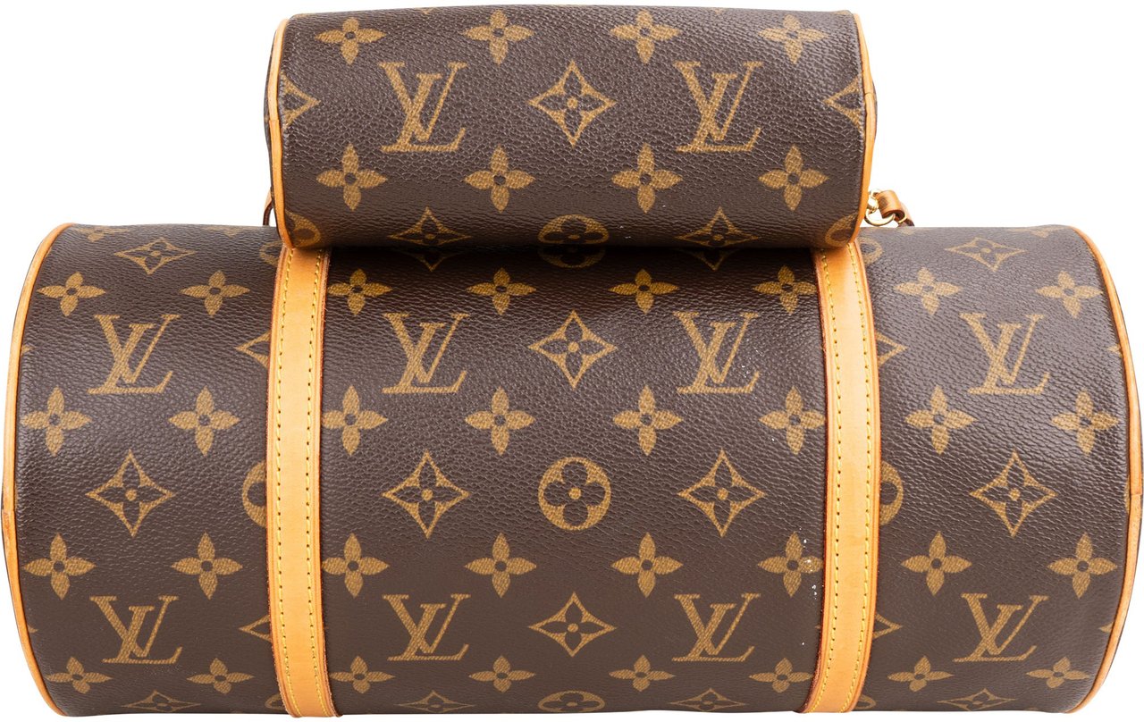 Louis Vuitton Louis Vuitton Canvas Monogram Papillon Set Handbag Bruin