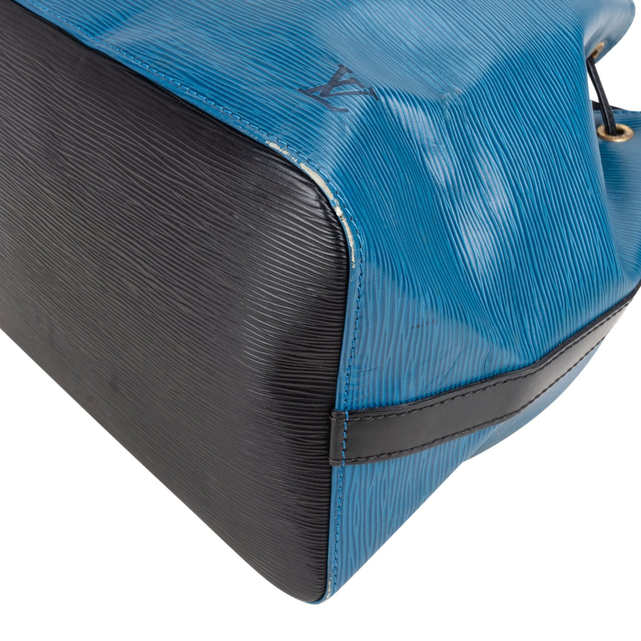 Louis Vuitton Louis Vuitton Bicolor Epi Leather Sac Noe Petit Shoulder Bag Blauw