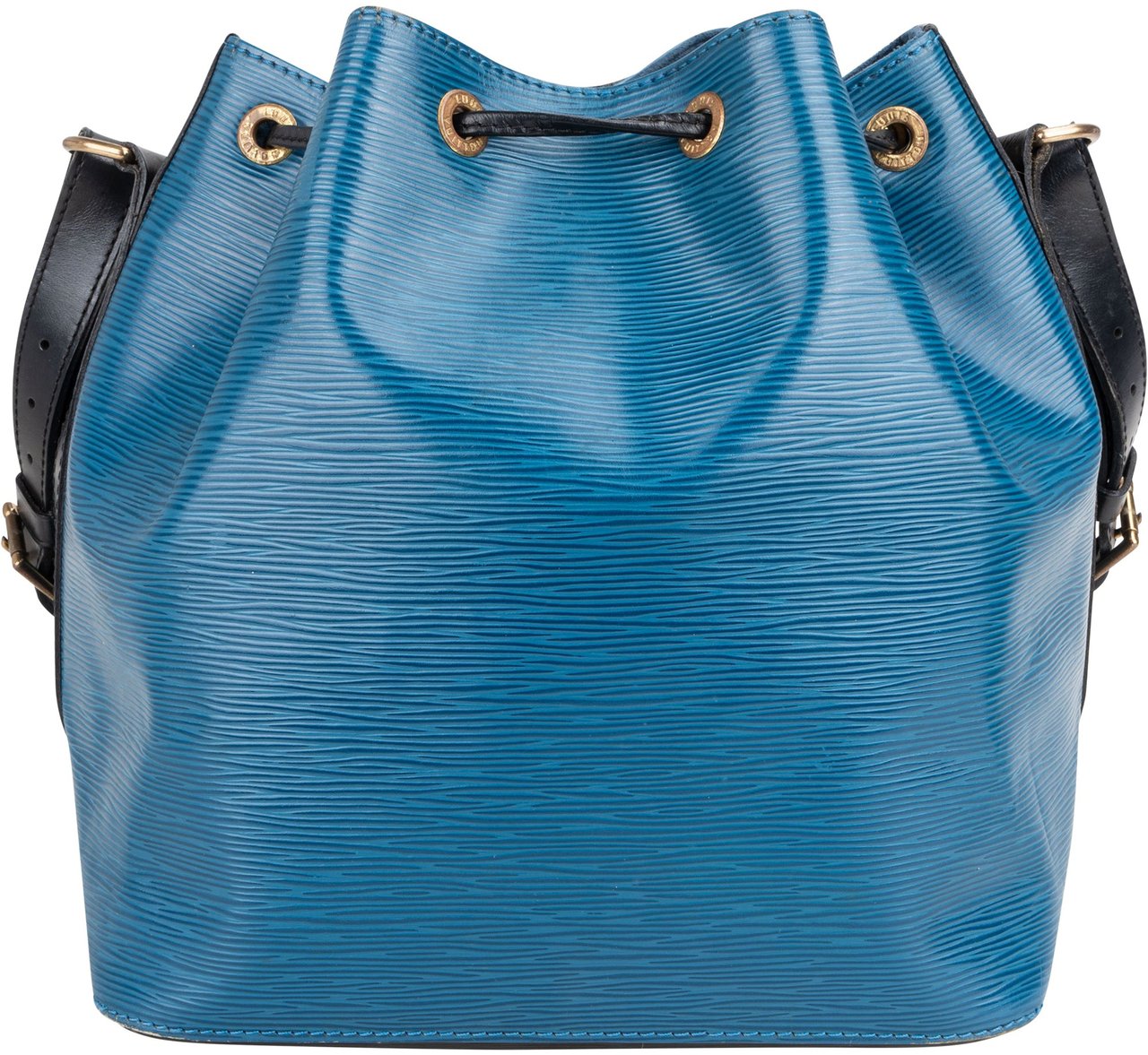 Louis Vuitton Louis Vuitton Bicolor Epi Leather Sac Noe Petit Shoulder Bag Blauw