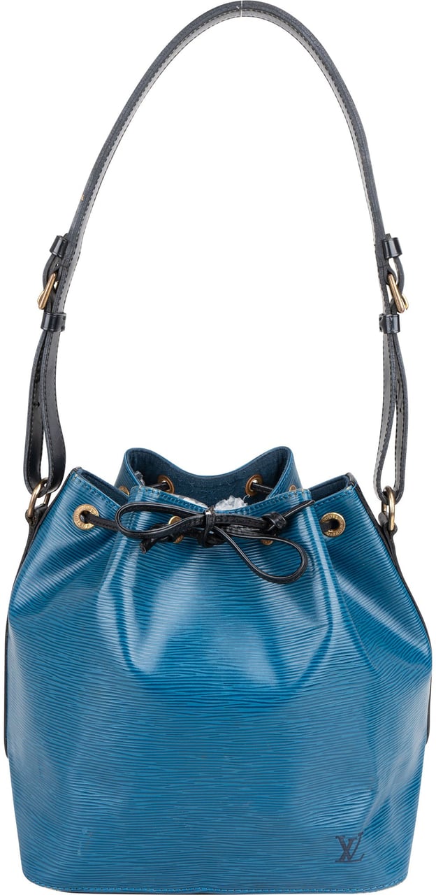 Louis Vuitton Louis Vuitton Bicolor Epi Leather Sac Noe Petit Shoulder Bag Blauw