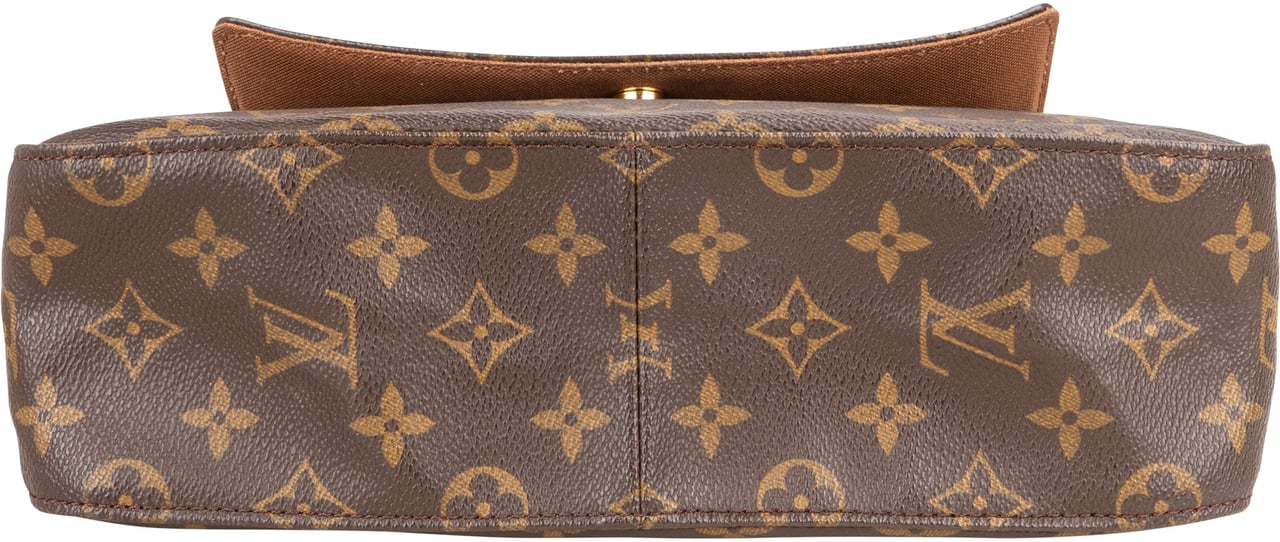 Louis Vuitton Louis Vuitton Canvas Monogram Looping PM Handbag Bruin