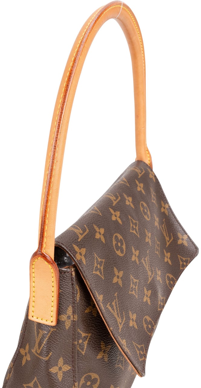 Louis Vuitton Louis Vuitton Canvas Monogram Looping PM Handbag Bruin