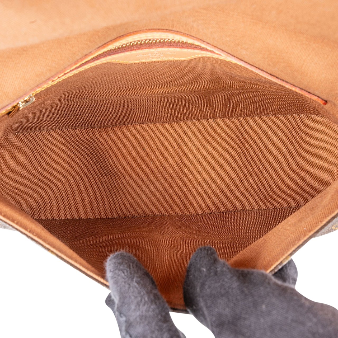 Louis Vuitton Louis Vuitton Canvas Monogram Looping PM Handbag Bruin