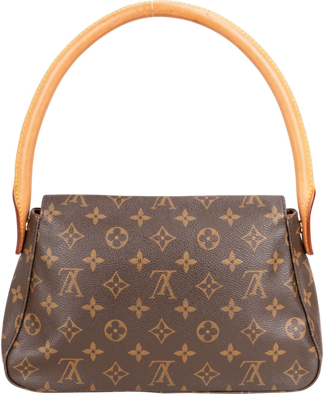 Louis Vuitton Louis Vuitton Canvas Monogram Looping PM Handbag Bruin