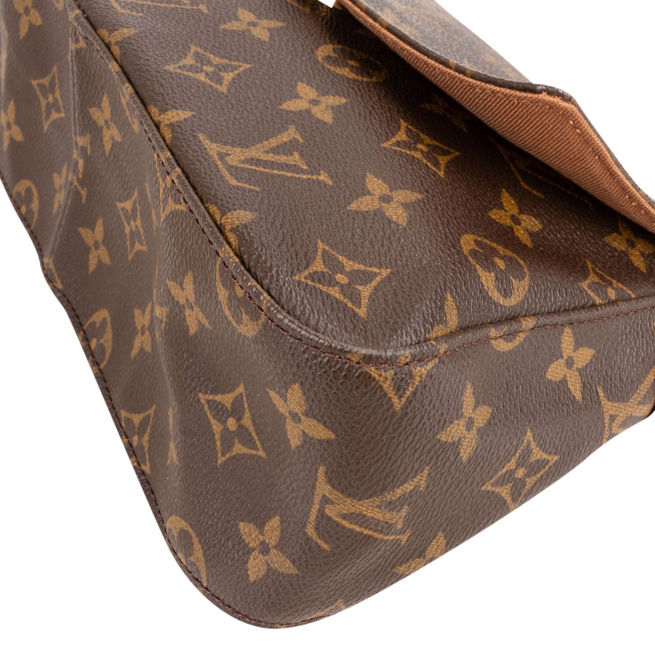 Louis Vuitton Louis Vuitton Canvas Monogram Looping PM Handbag Bruin