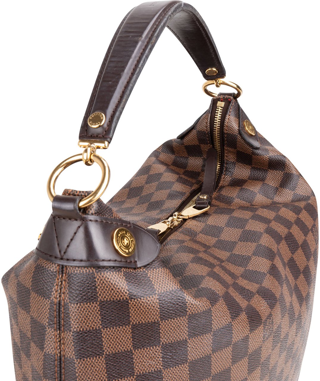 Louis Vuitton Louis Vuitton Damier Ebene Monogram Duomo Hobo Bag Bruin