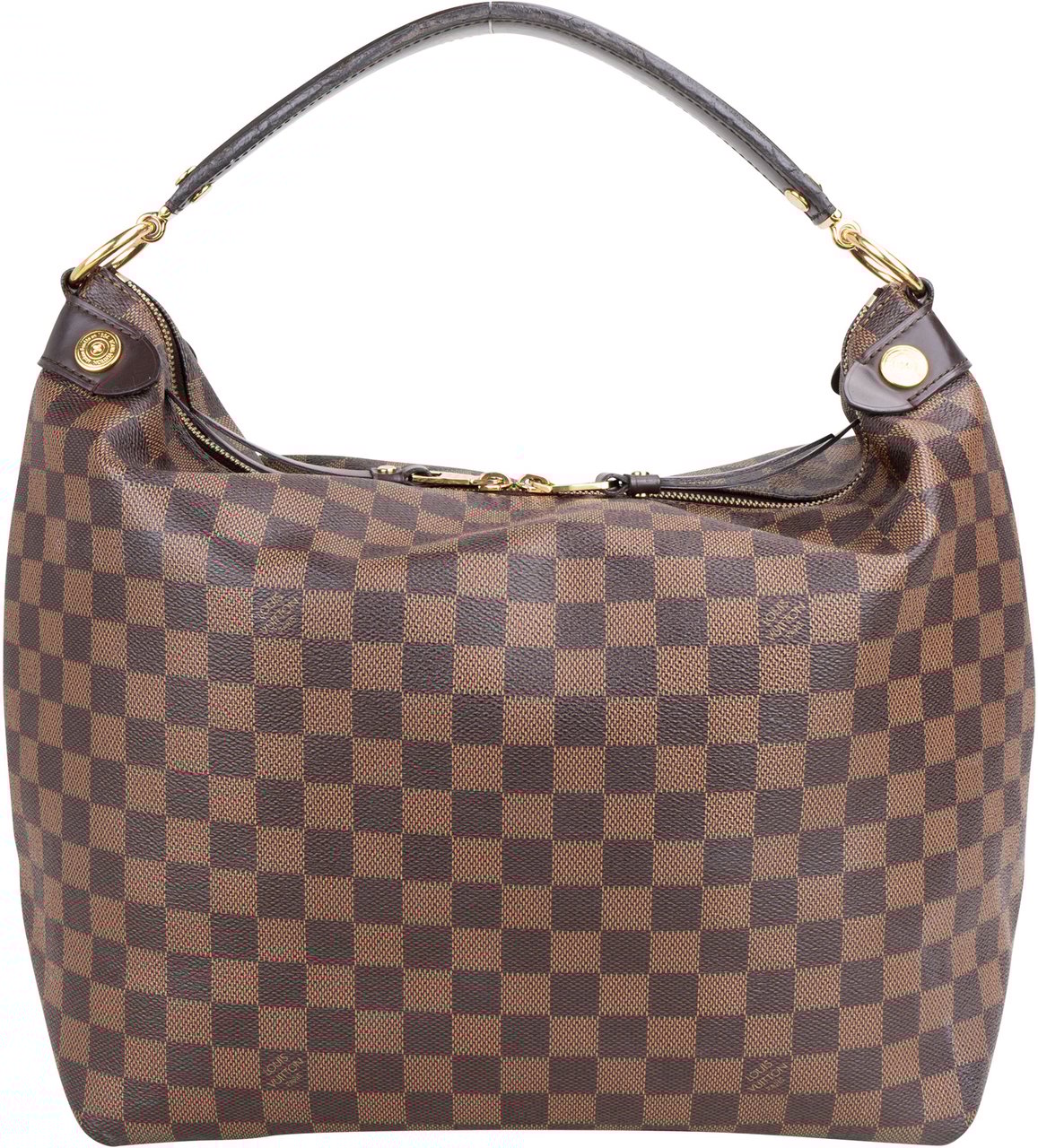 Louis Vuitton Louis Vuitton Damier Ebene Monogram Duomo Hobo Bag Bruin