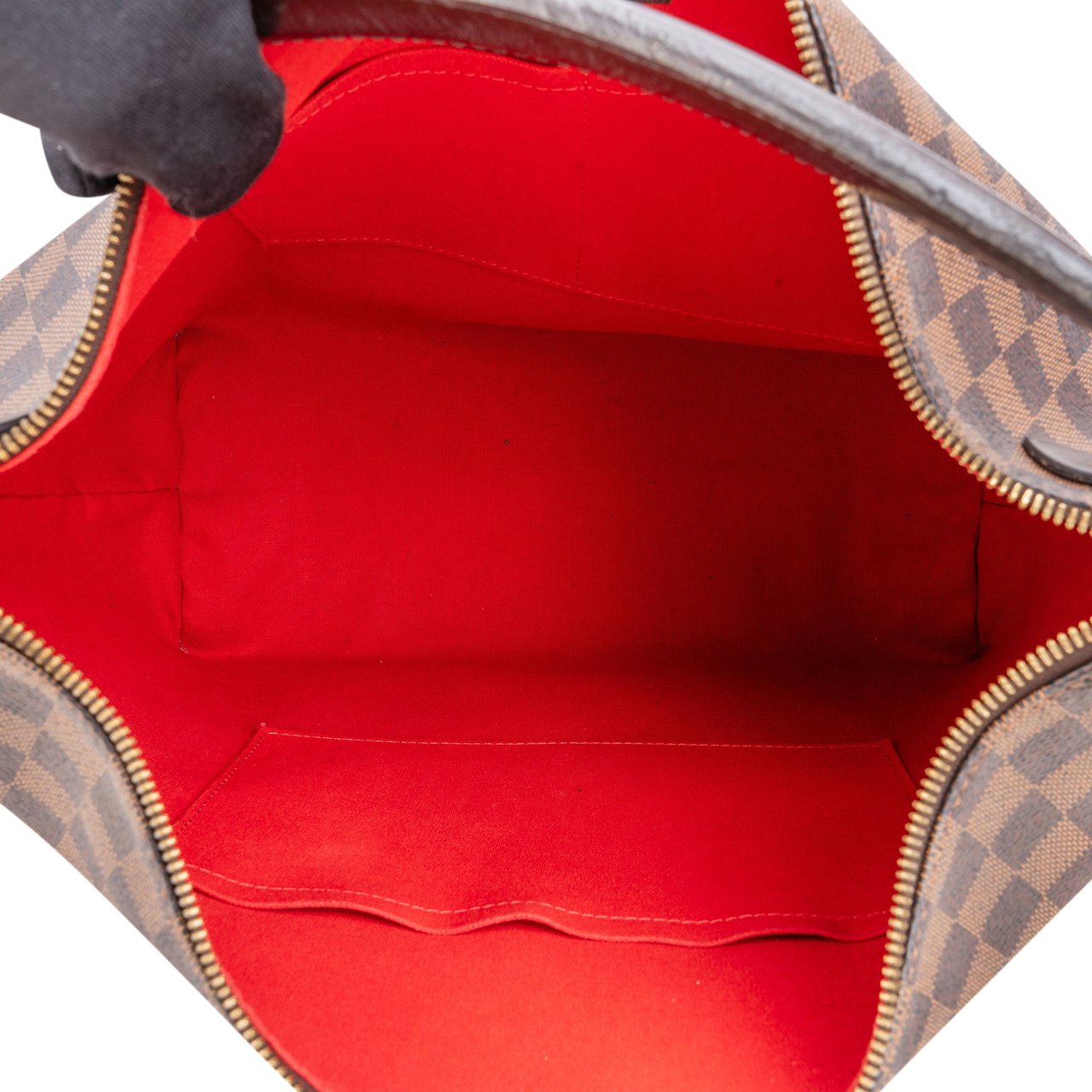 Louis Vuitton Louis Vuitton Damier Ebene Monogram Duomo Hobo Bag Bruin
