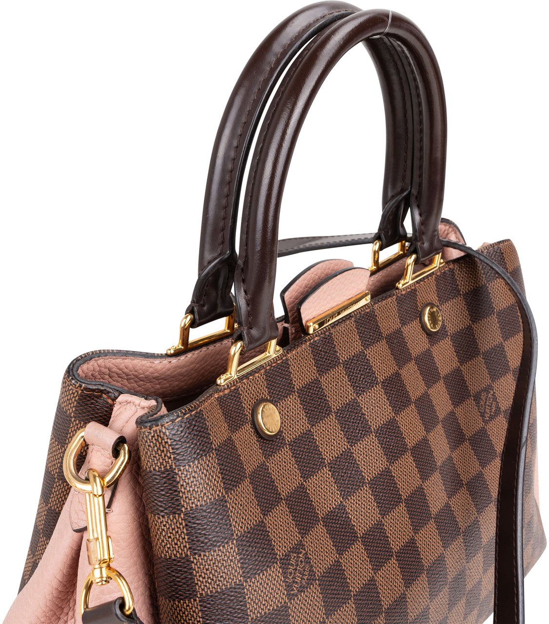 Louis Vuitton Louis Vuitton Damier Ebene Monogram Brittany Handbag Bruin