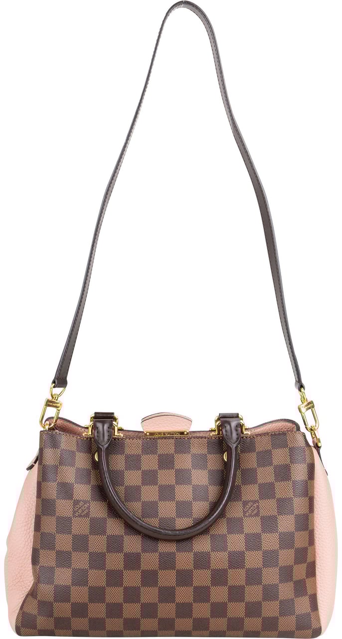 Louis Vuitton Louis Vuitton Damier Ebene Monogram Brittany Handbag Bruin
