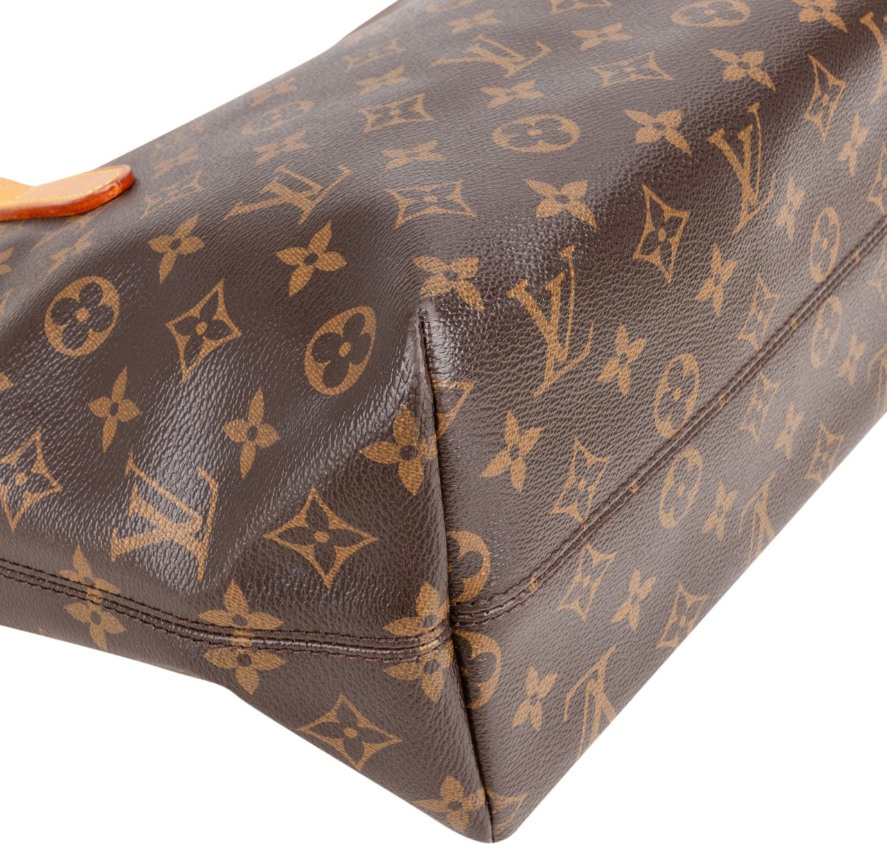 Louis Vuitton Louis Vuitton Canvas Monogram Raspail MM Handbag Bruin