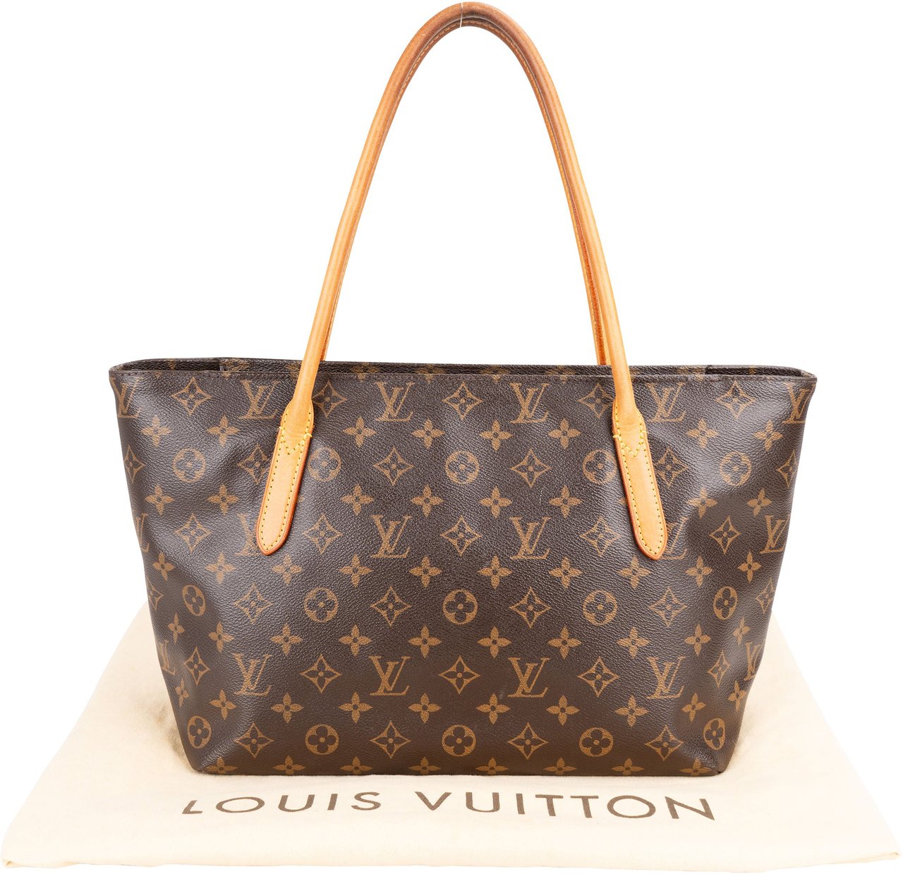 Louis Vuitton Louis Vuitton Canvas Monogram Raspail MM Handbag Bruin