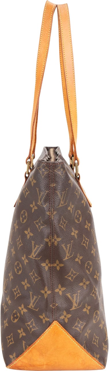 Louis Vuitton Louis Vuitton Canvas Monogram Cabas Mezzo Shoulder Bag Bruin