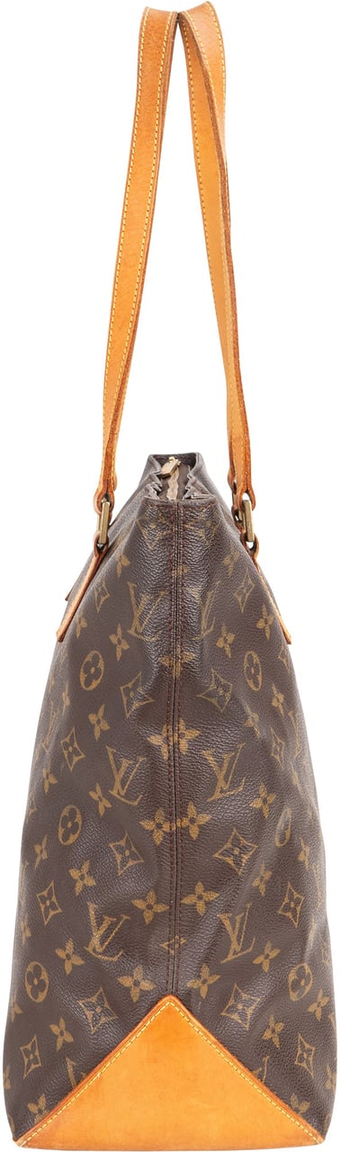 Louis Vuitton Louis Vuitton Canvas Monogram Cabas Mezzo Shoulder Bag Bruin