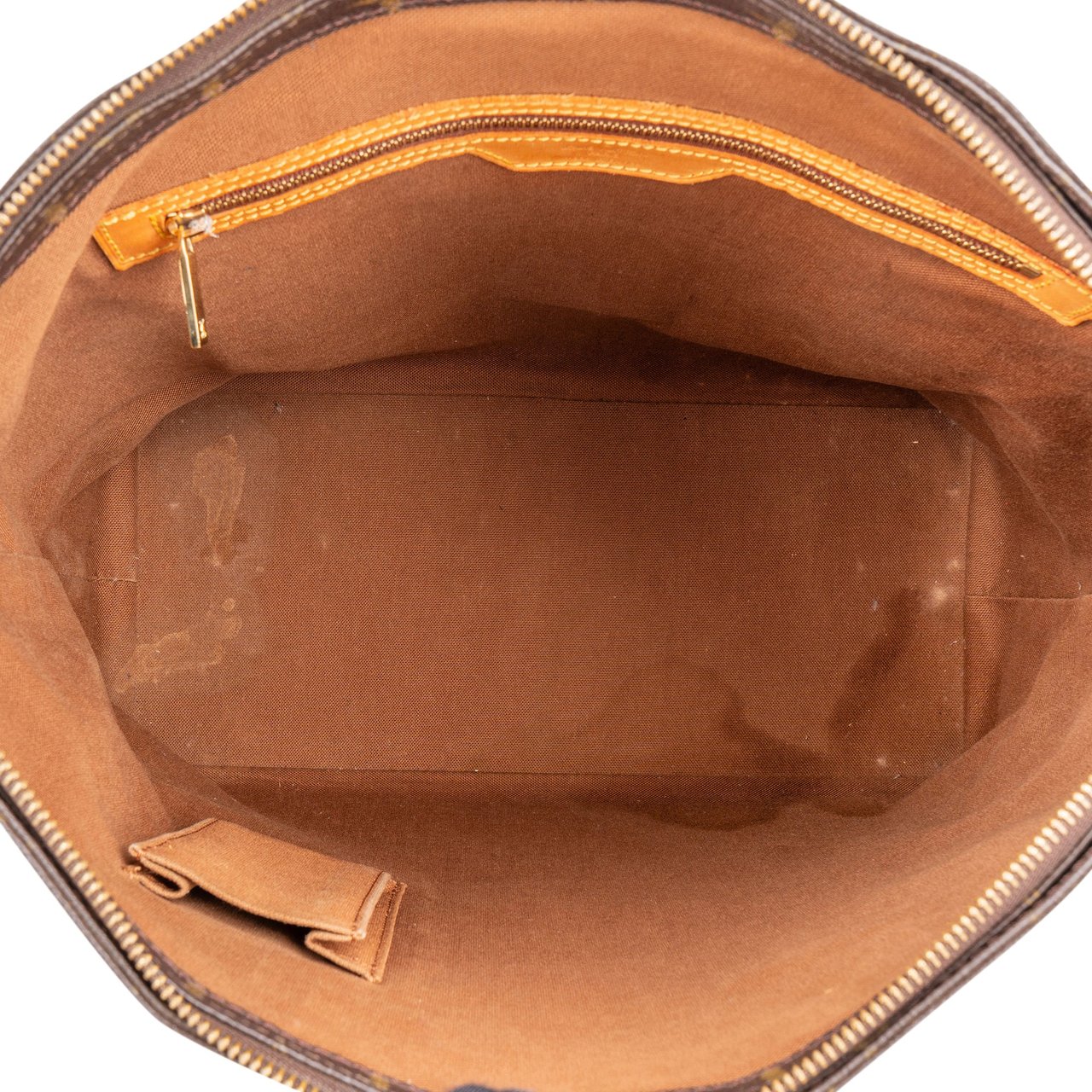 Louis Vuitton Louis Vuitton Canvas Monogram Cabas Mezzo Shoulder Bag Bruin
