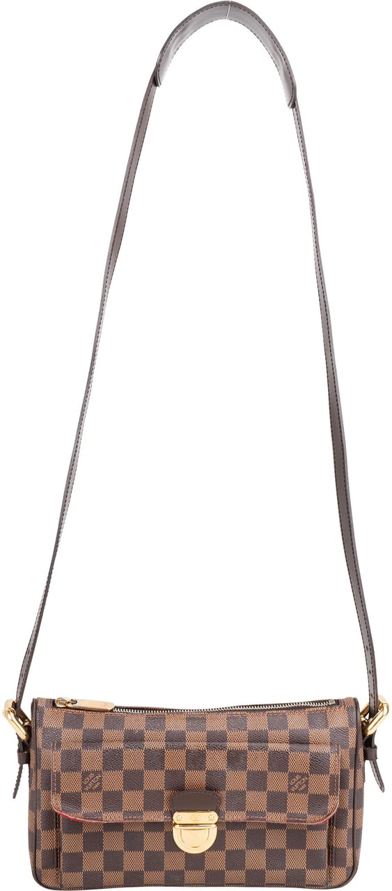 Louis Vuitton Louis Vuitton Damier Ebene Ravello Crossbody Bag Bruin