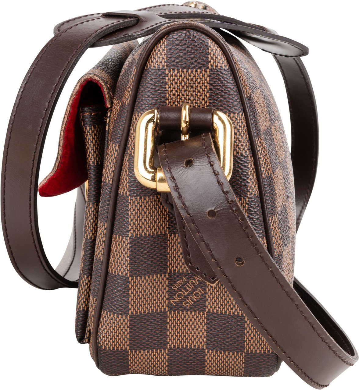 Louis Vuitton Louis Vuitton Damier Ebene Ravello Crossbody Bag Bruin