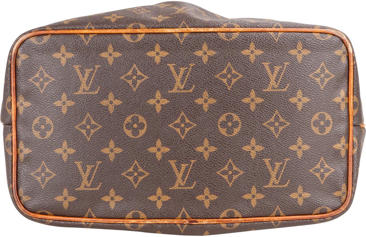 Louis Vuitton Louis Vuitton Canvas Monogram Palermo PM Handbag Bruin