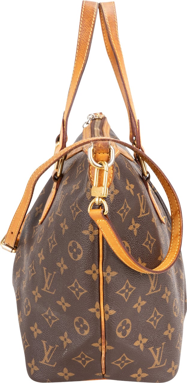 Louis Vuitton Louis Vuitton Canvas Monogram Palermo PM Handbag Bruin