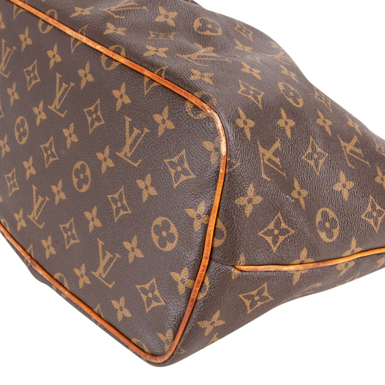 Louis Vuitton Louis Vuitton Canvas Monogram Palermo PM Handbag Bruin