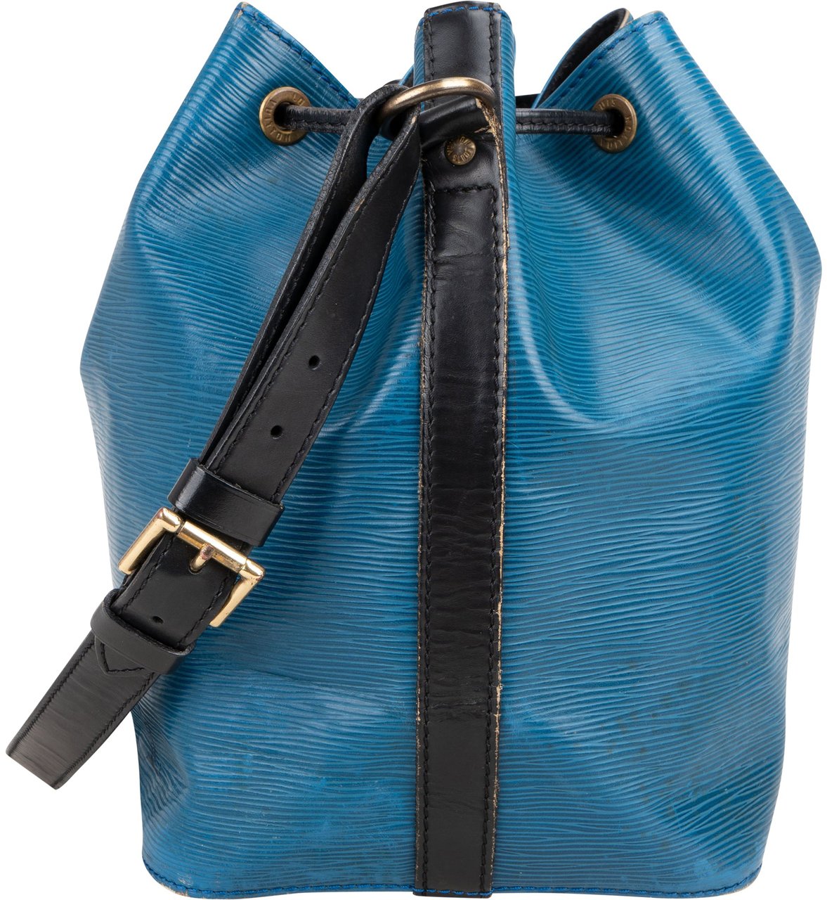 Louis Vuitton Louis Vuitton Bicolor Epi Leather Sac Noe Petit Shoulder Bag Blauw