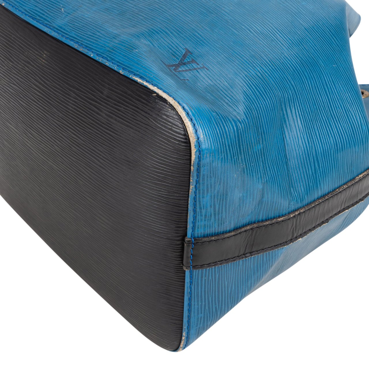 Louis Vuitton Louis Vuitton Bicolor Epi Leather Sac Noe Petit Shoulder Bag Blauw