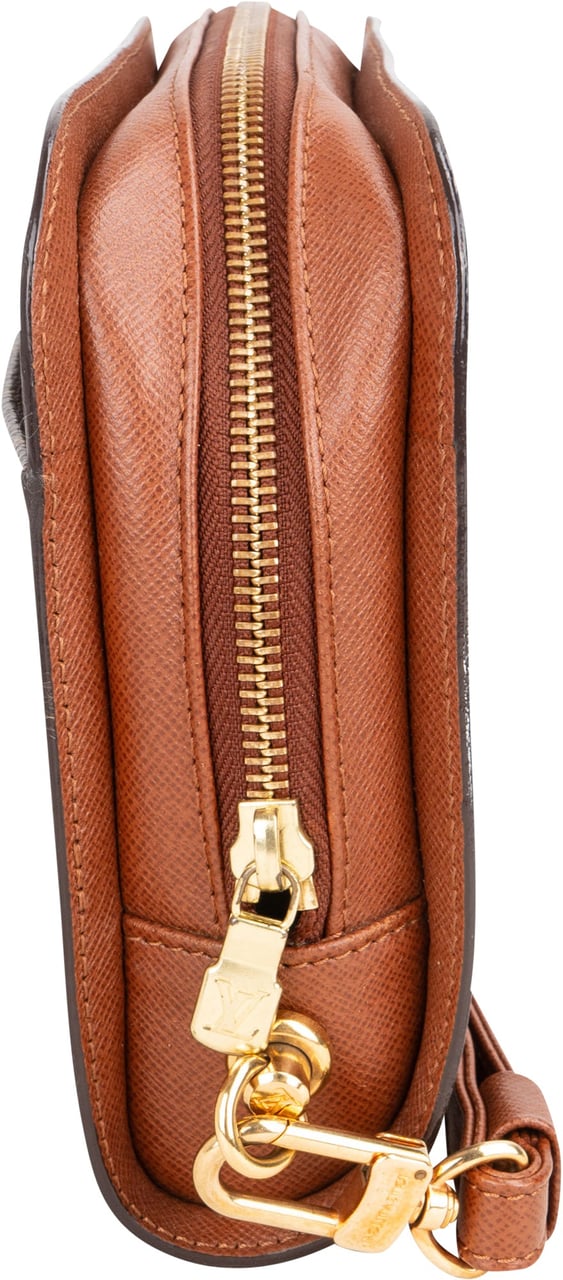 Louis Vuitton Louis Vuitton Canvas Monogram Orsay Clutch Bruin