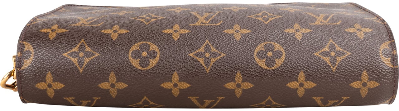 Louis Vuitton Louis Vuitton Canvas Monogram Orsay Clutch Bruin