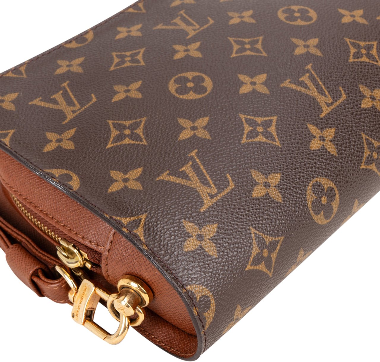 Louis Vuitton Louis Vuitton Canvas Monogram Orsay Clutch Bruin