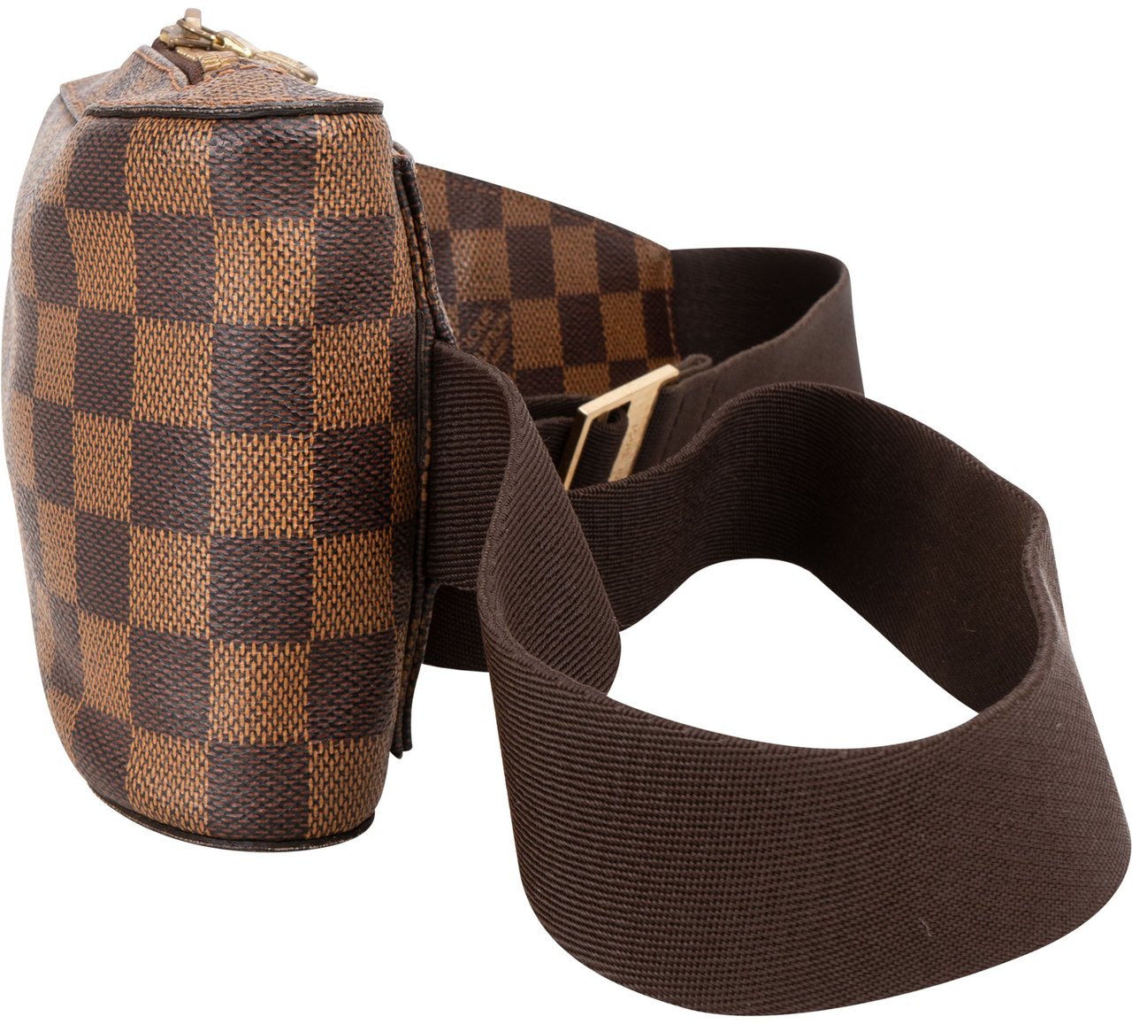 Louis Vuitton Louis Vuitton Damier Ebene Monogram Geronimo Crossbody Bumbag Bruin