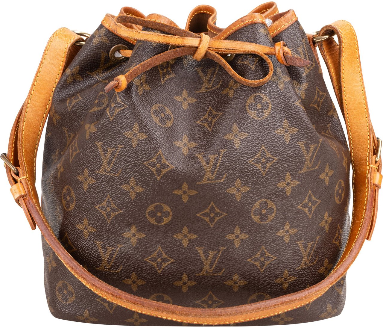 Louis Vuitton Louis Vuitton Canvas Monogram Sac Noe Petit Shoulder Bag Bruin