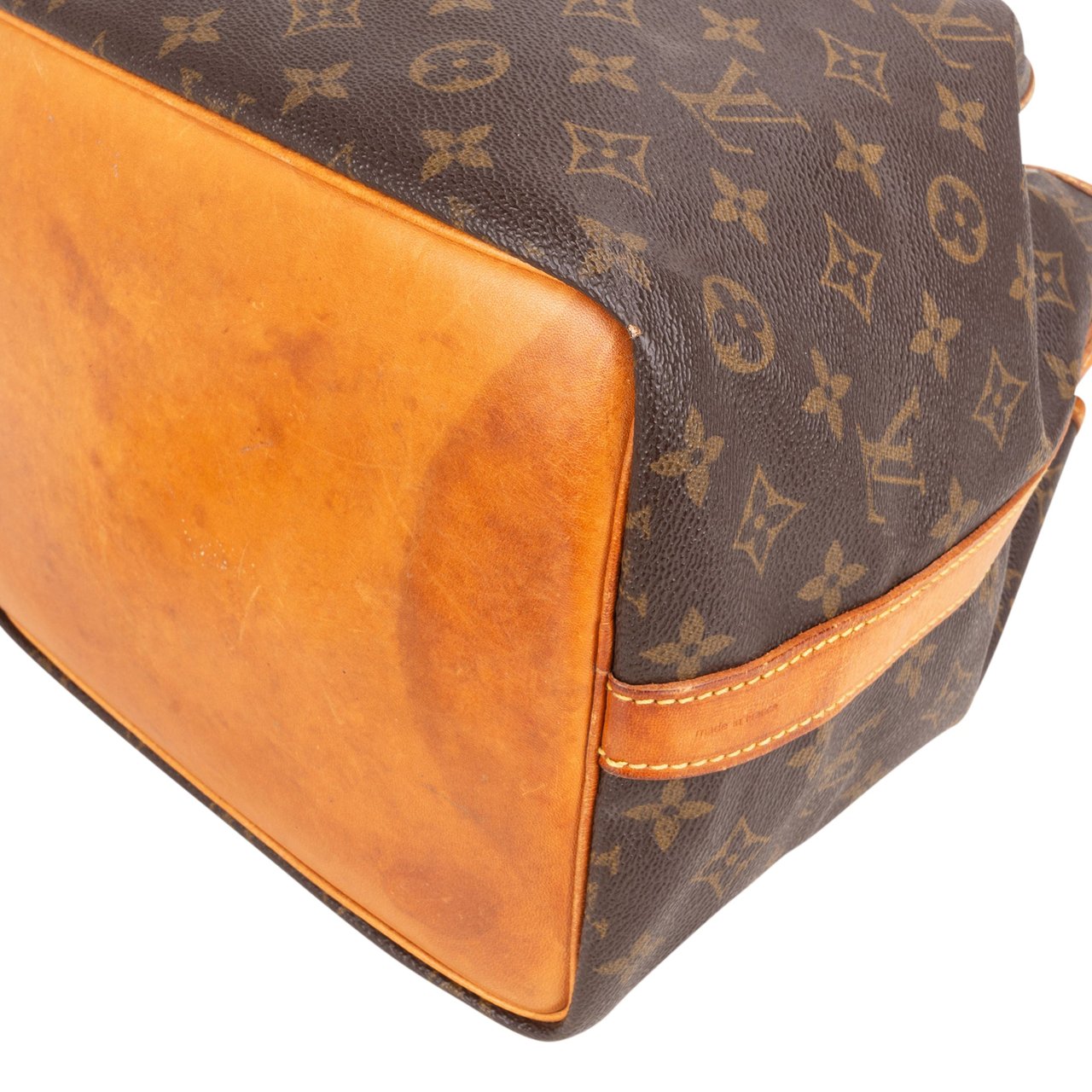 Louis Vuitton Louis Vuitton Canvas Monogram Sac Noe Petit Shoulder Bag Bruin