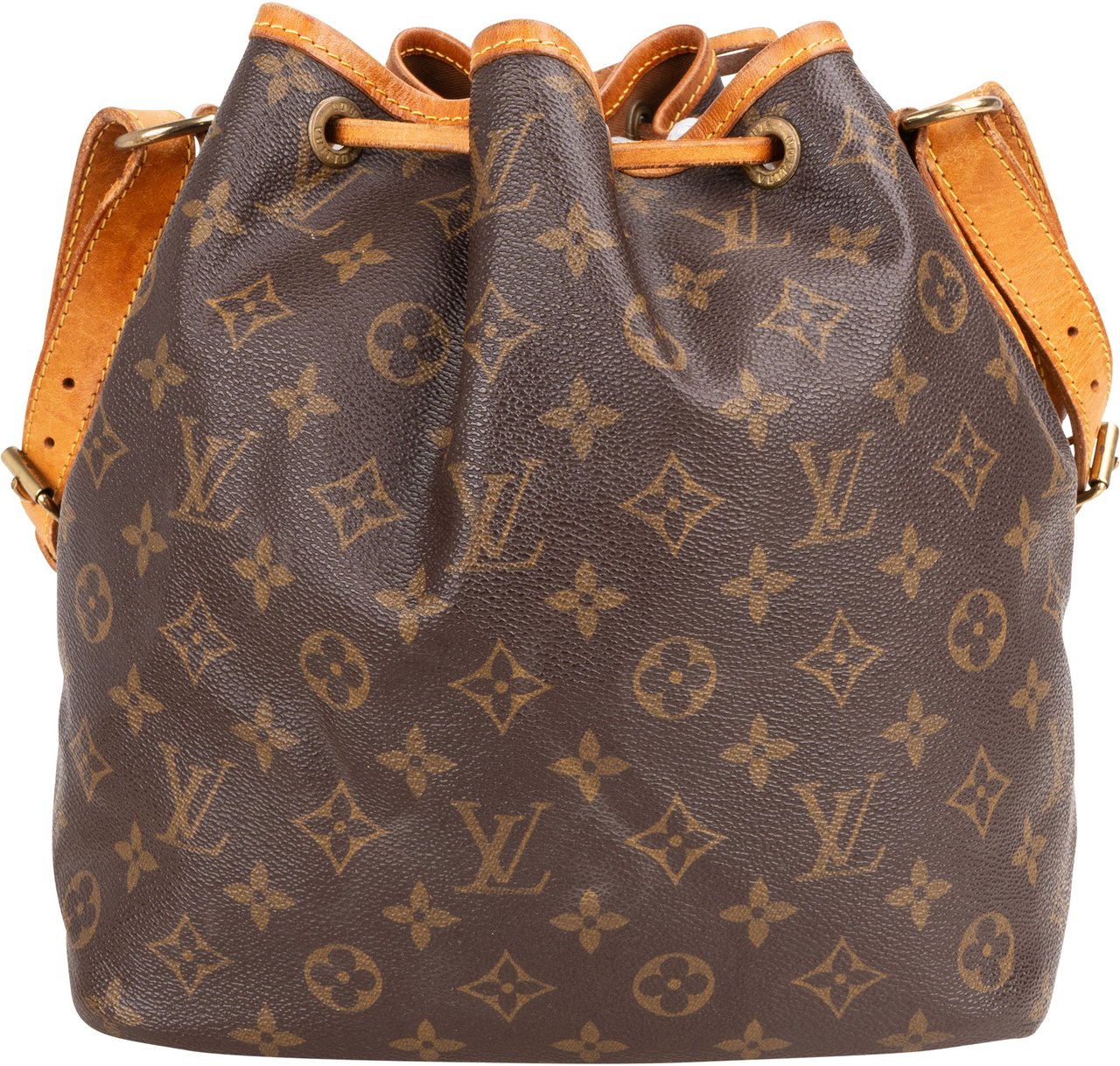 Louis Vuitton Louis Vuitton Canvas Monogram Sac Noe Petit Shoulder Bag Bruin