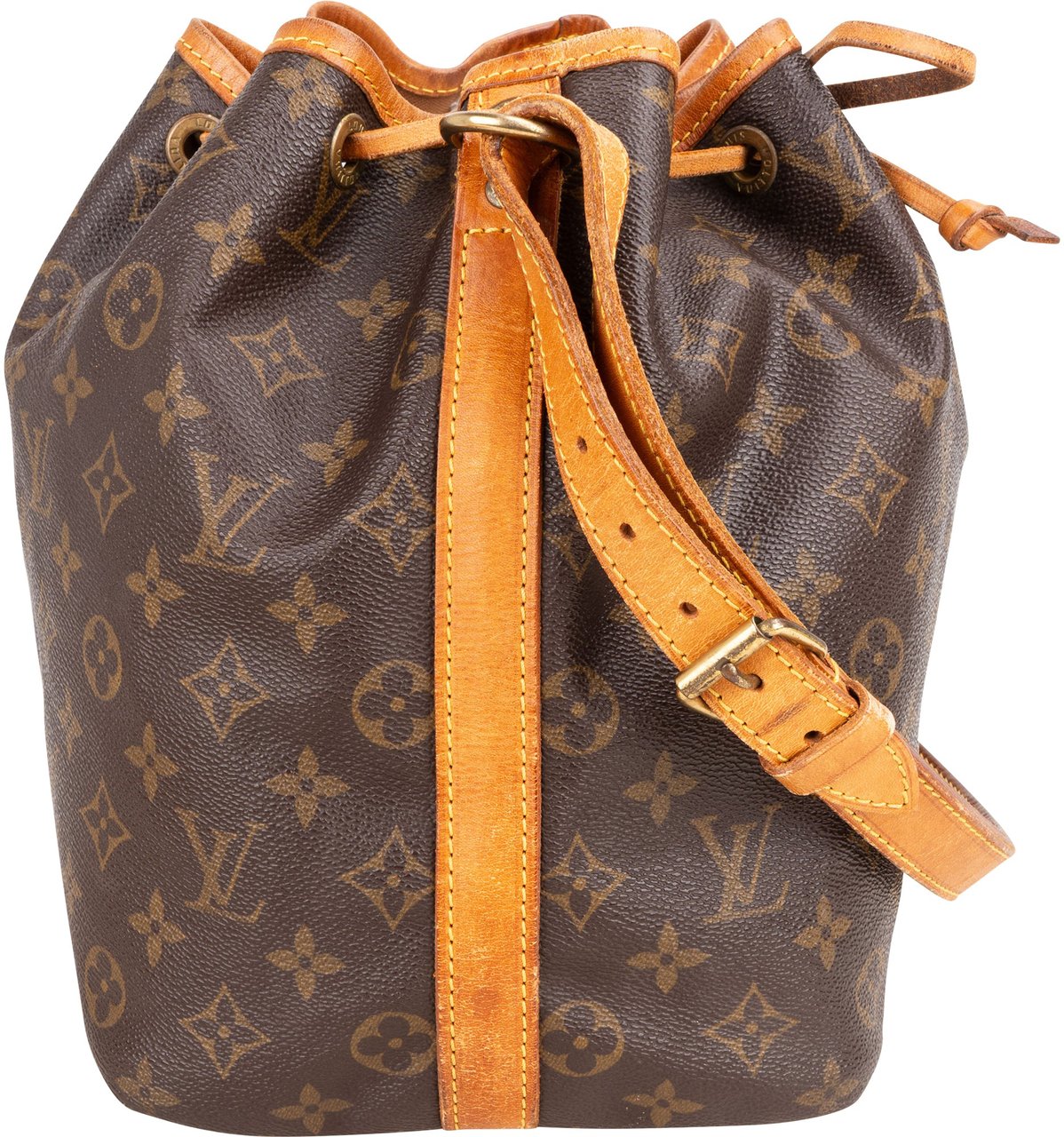 Louis Vuitton Louis Vuitton Canvas Monogram Sac Noe Petit Shoulder Bag Bruin