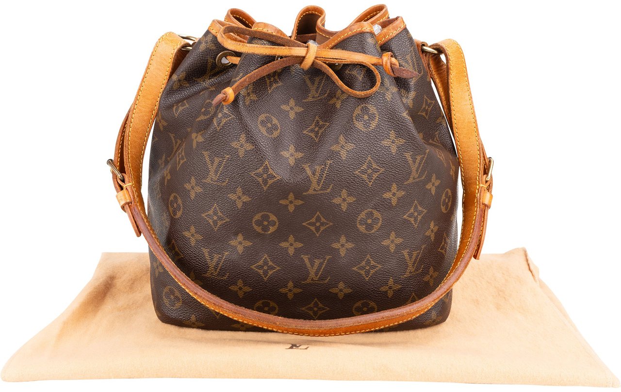 Louis Vuitton Louis Vuitton Canvas Monogram Sac Noe Petit Shoulder Bag Bruin