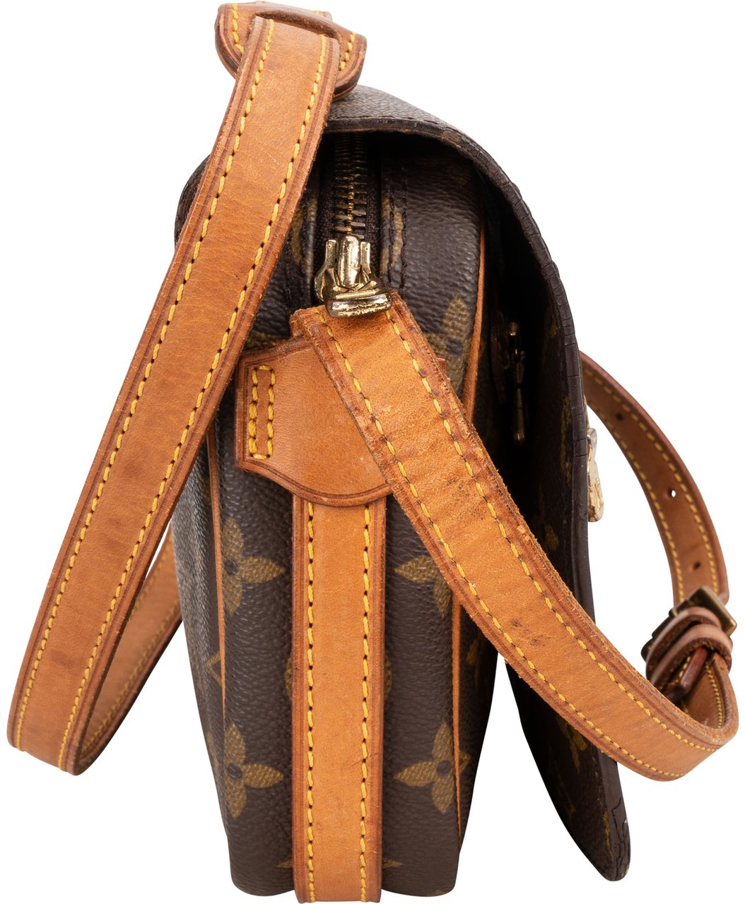 Louis Vuitton Louis Vuitton Canvas Monogram Saint Germain PM Crossbody Bag Bruin