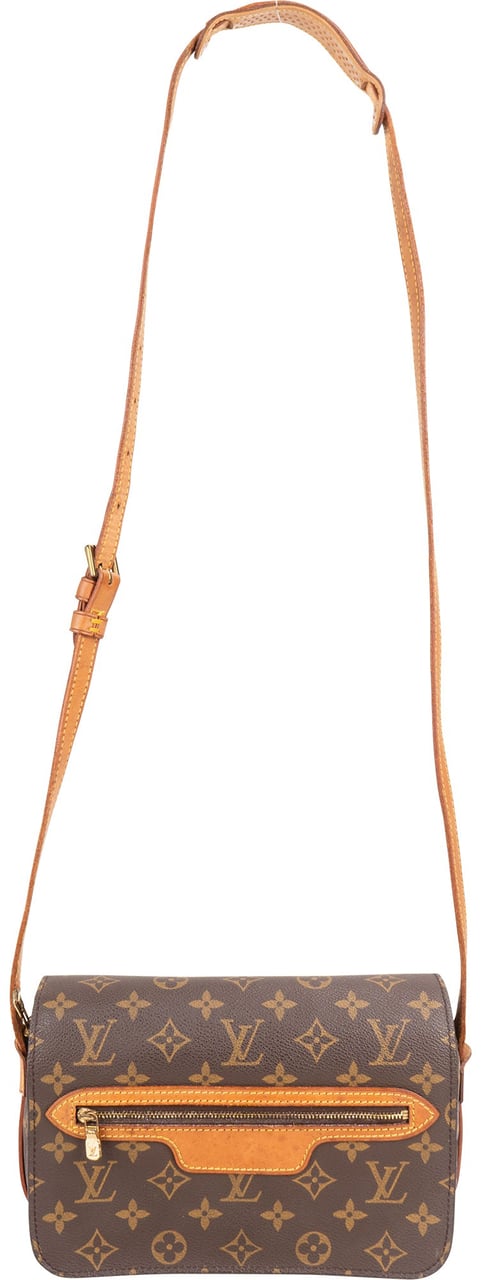 Louis Vuitton Louis Vuitton Canvas Monogram Saint Germain PM Crossbody Bag Bruin