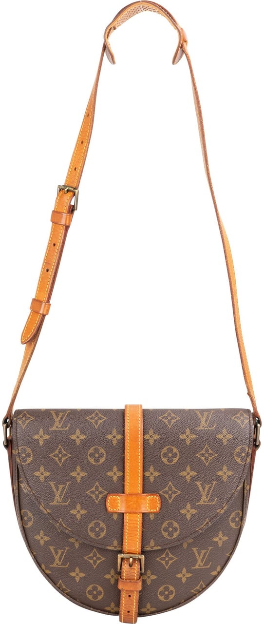 Louis Vuitton Louis Vuitton Canvas Monogram Chantilly GM Crossbody Bag Bruin