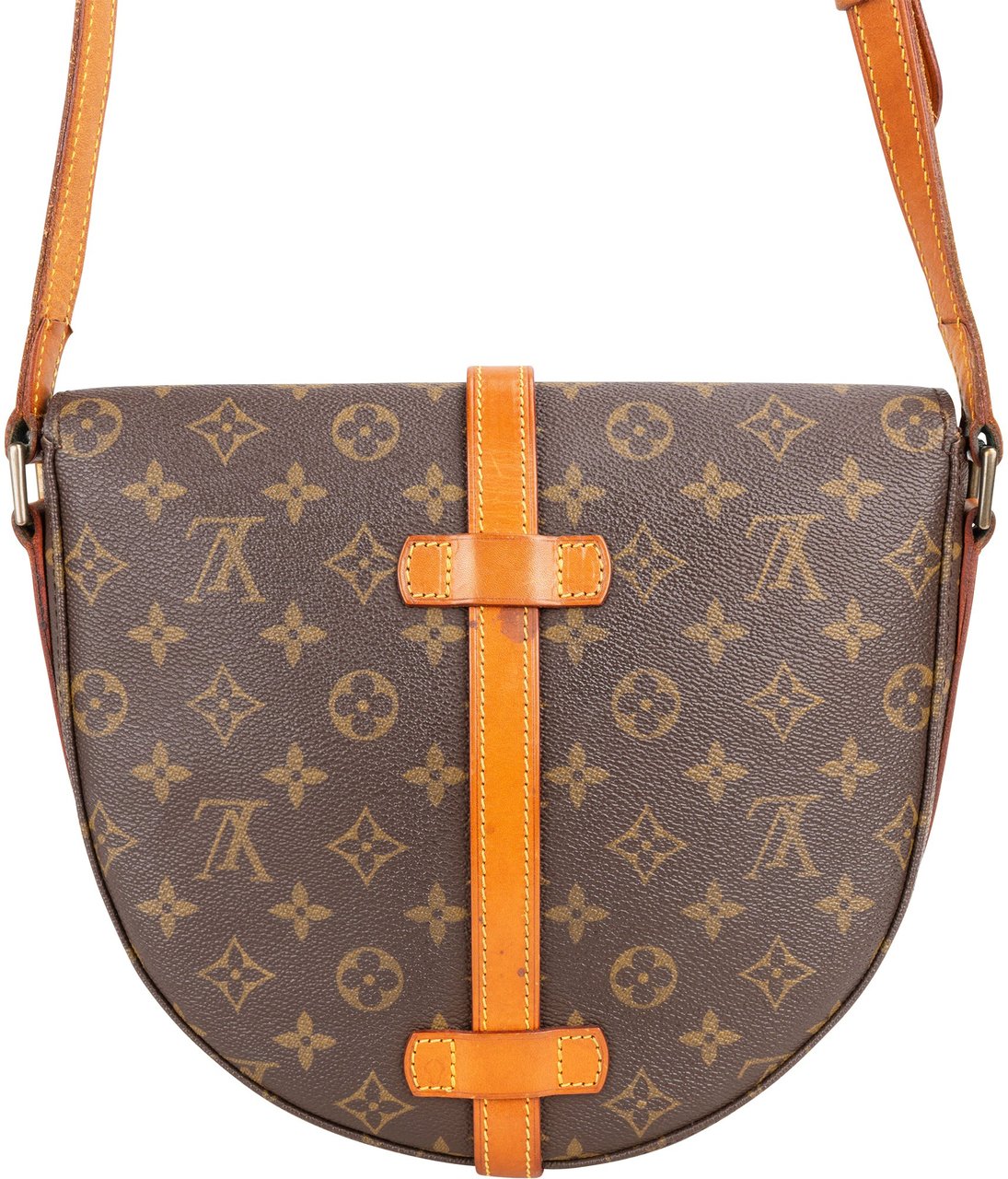 Louis Vuitton Louis Vuitton Canvas Monogram Chantilly GM Crossbody Bag Bruin