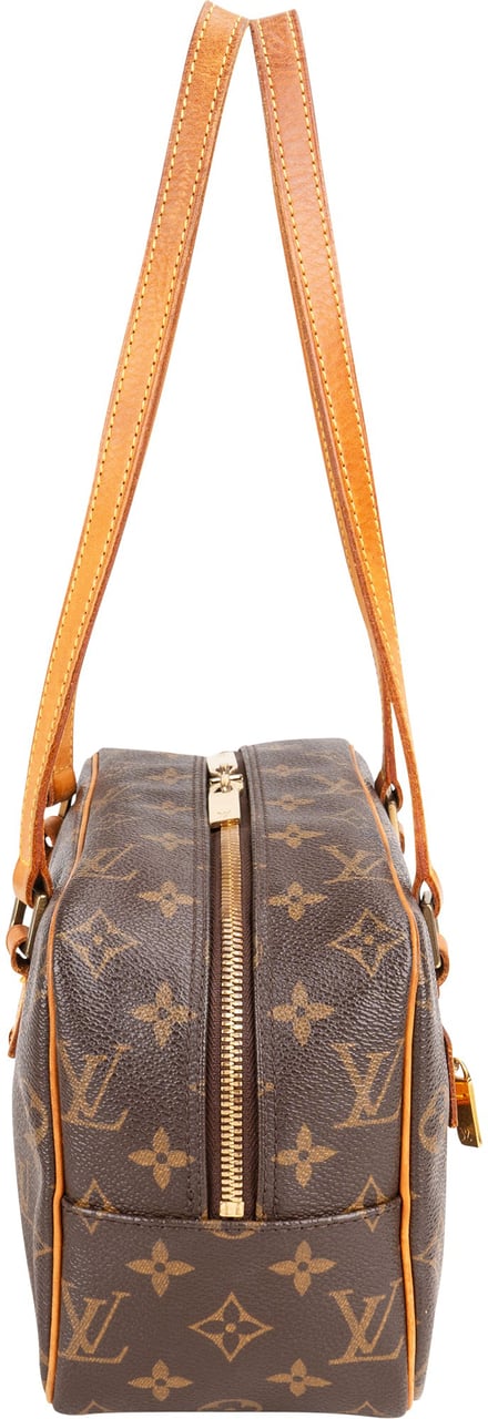 Louis Vuitton Louis Vuitton Canvas Monogram Cite MM Shoulder Bag Bruin